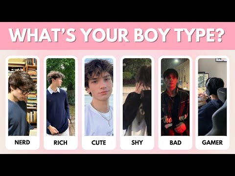 What's Your BOY TYPE? Part 1 | Aesthetic Personality Quiz