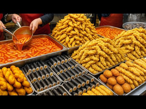BEST 14 !! Exploring Traditional Market Food in Korea! AUTHENTIC Korean street food masters video