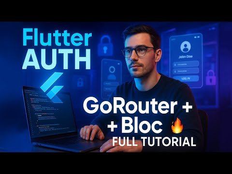 Flutter Authentication with Go Router & Bloc – Full Tutorial (Clean Architecture)