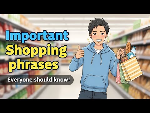 Shopping English Conversation 🛒 Speak English at the Supermarket
