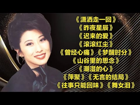 经典老歌《潇洒走一回》《昨夜星辰》《迟来的爱》《滚滚红尘》