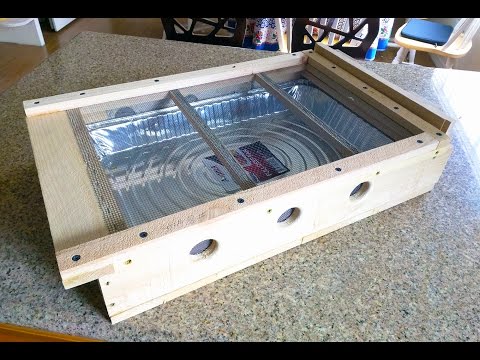 Beehive's Screened Bottom Board for the Small Hive Beetle control. How to make it