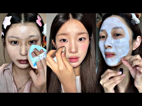 GRWM douyin ASMR real sounds COMPILATION✨🌸 EP.108 | ASMR MAKEUP 메이크업