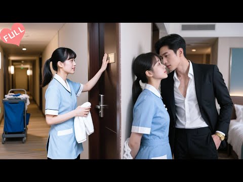 Cleaning girl delivers towel to CEO, but he pulled her in and spoiled her all night—love begins!