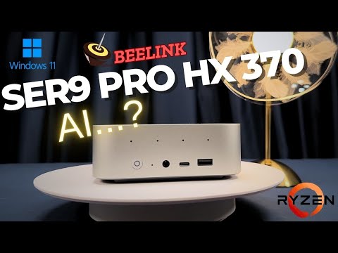 64GB RAM in a Mini PC?! Beelink SER9 Pro HX 370 Gaming, AI & Noise Test!
