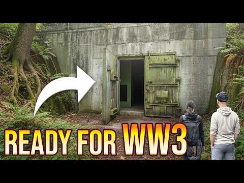 Exploring ABANDONED BUNKERS ready for WWIII