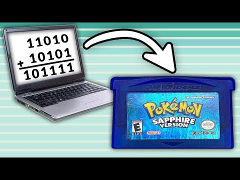 I Built a Working Computer Inside Pokémon Sapphire