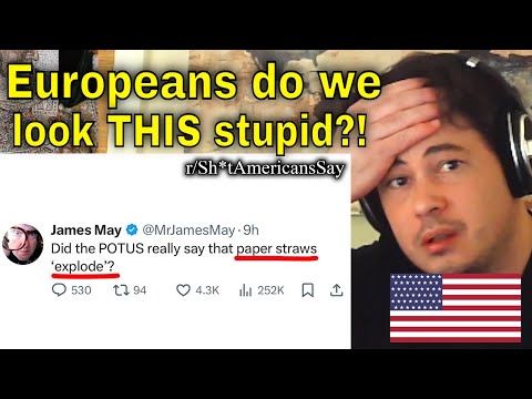 American Reacts americans being confidently wrong