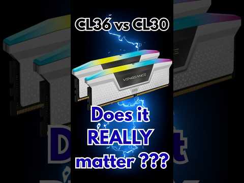 DDR5 RAM CL36 vs CL30 – Does it REALLY matter? Gaming Benchmarks #gaming #ddr5