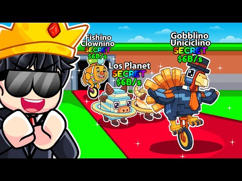 I Stole NEWEST GOBBLINO UNICICLINO in Steal a Brainrot Roblox