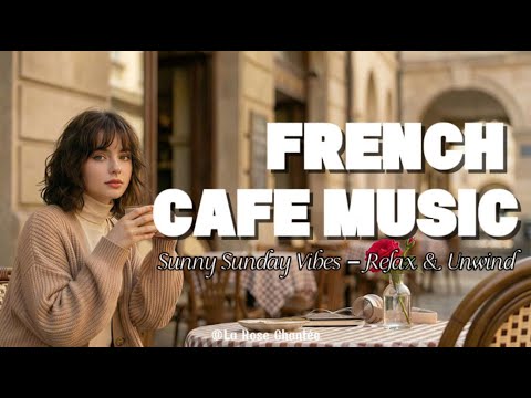 French Café Music ☀️ Sunny Sunday Vibes – Relax & Unwind | La Rose Chantee