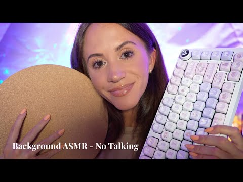 2 Hour Background ASMR Compilation (No talking) / for studying, working, reading & more ✅