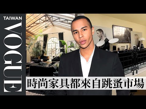 Inside Balmain Designer Olivier Rousteing’s Home Filled With Wonderful Objects | Vogue