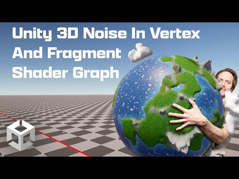 Unity 3D Noise In Vertex And Fragment Shader Graph