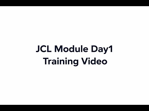 Day1 JCL Class notes 19 Dec 2025