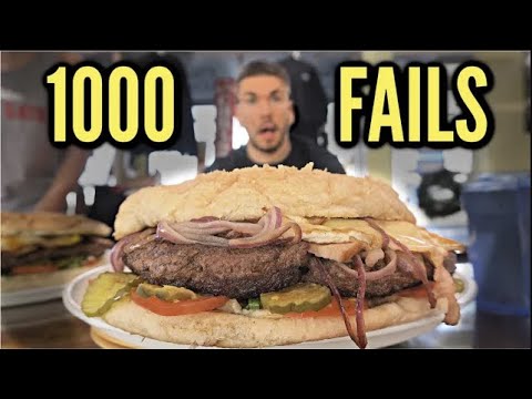 I TRIED THE FAMOUS $100 CHEESEBURGER CHALLENGE IN OREGON | Joel Hansen