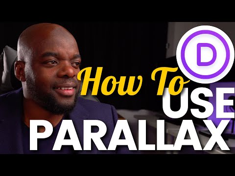 Divi Theme Tutorial - How to use parallax In your designs