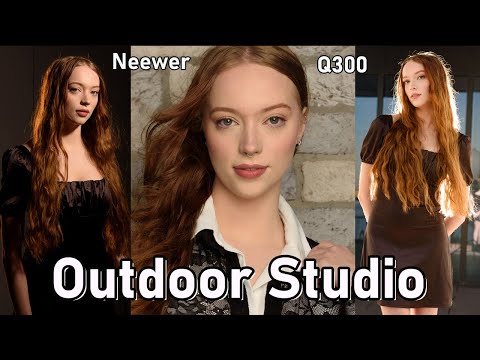 Outdoor Model Photo shoot with Studio Lighting | Professional Lighting Techniques Explained
