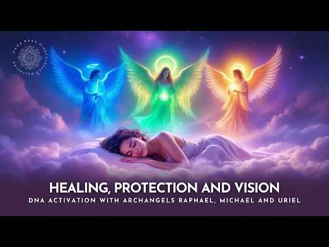 Healing, Protection and Vision ✨ Archangels Raphael, Michael and Uriel Meditation 😴 🔮