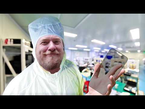 Inside an iPhone Screen Factory