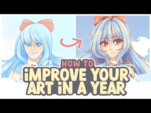 How I Transformed My Art in ONE YEAR (ish) - SPEEDPAINT + COMMENTARY