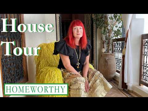 HOUSE TOUR | Inside Trino Verkade’s Artistic Marrakech Riad
