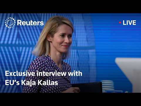 LIVE: Exclusive interview with EU foreign affairs chief Kaja Kallas