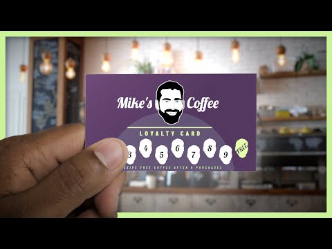 How to Design a Loyalty Card in GIMP