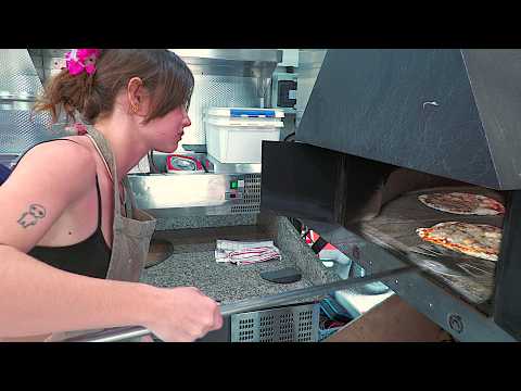 Pizza on the Road | Traditional Wood-fired Pizza | Street Food Berlin Germany