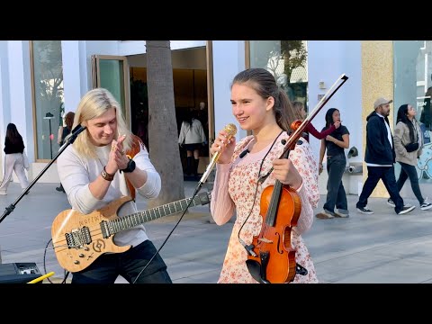 His Reaction When I Sing | Stand By Me - Karolina Protsenko