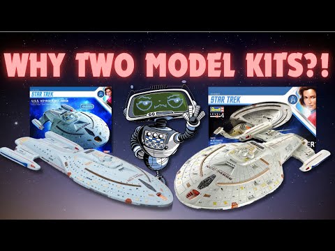 Star Trek Voyager:  2 Model Kits, 1 Ship Design