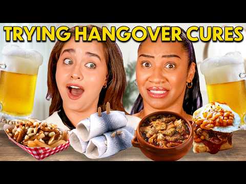 Trying & Rating Hangover Cures From Around the World!