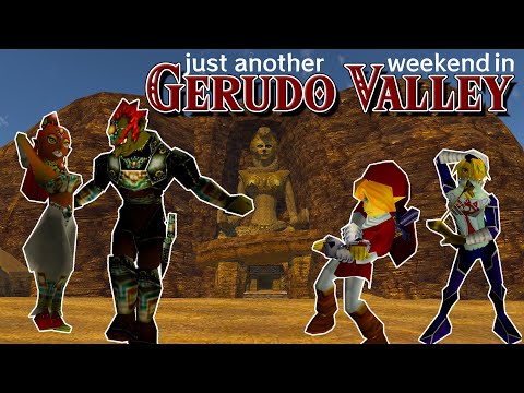 just another weekend in Gerudo Valley