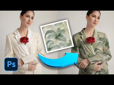 Add Graphics or Patterns to Clothes Photoshop tutorial #Nucly