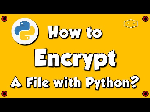 How to encrypt and decrypt a file with Python?