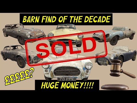 Big Barn Find = HUGE Money - Barn Find Of The Decade Sold! How Much Did It Sell For? #barnfind