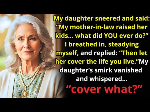 My Daughter Sneered: “My MIL raised her kids—what did YOU ever do?”… and then everything shifted…