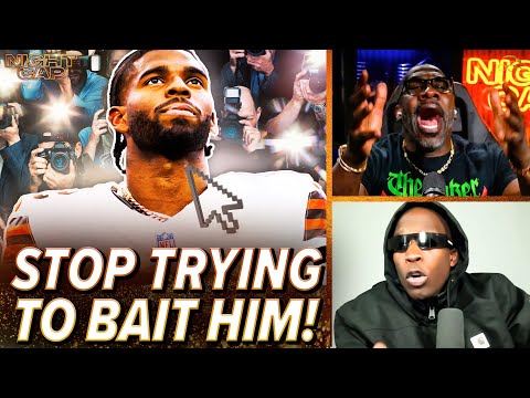 Unc & Ocho HEATED at Shedeur Sanders having to answer DUMB reporter Qs after EVERY game!! | Nightcap