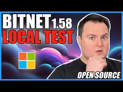 BitNet b1.58 LOCAL Test & Install (A 1-Bit LLM!)