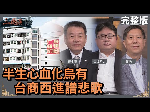 半生心血化烏有｜台商西進譜悲歌｜#廖金章 #矢板明夫 #汪浩｜@華視三國演議｜20221022