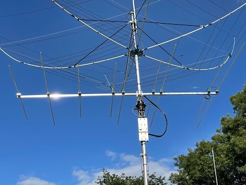#284 Hex Beam 40 meters Option Installation and 50 MHz beam.
