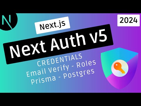 Tutorial Next Auth V5 - Credentials (Email y Password), JWT, Roles y verificación de email