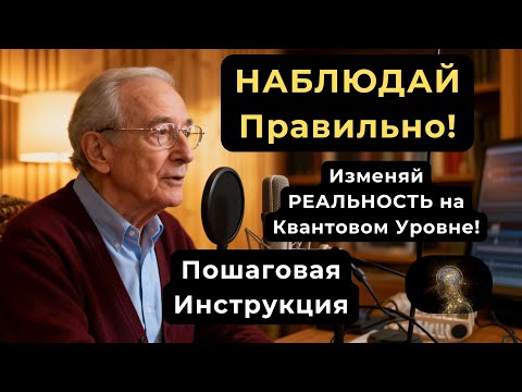 Когда Ты Наблюдаешь Правильным Образом, Квантовая Реальность Начинает Трансформироваться