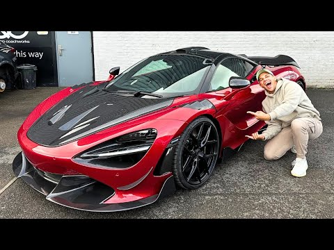 TAKING DELIVERY! I BUILT THE ULTIMATE MCLAREN 720S!