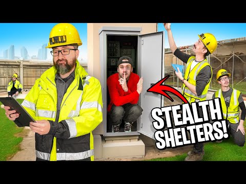 EXTREME STEALTH SHELTERS HIDE & SEEK!