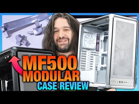 Excellent Build Quality: Cooler Master MF500 Case Review & Modularity