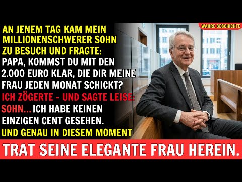 WAHRE GESCHICHTE: Mein Sohn Glaubte, Er Unterstützt Mich Mit 2.000 € — Bis Er Die Wahre Lüge Sah.