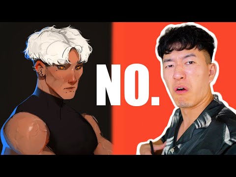 CAN I DRAW MY FANS' MALE CHARACTERS???