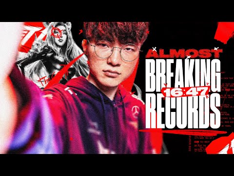 ALMOST BREAKING RECORDS - T1 VS MAD - CAEDREL