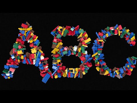 Learn ABC's with 3D Colorful Candy Blocks - ABC Song for Children